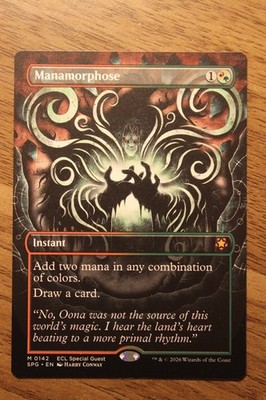 Manamorphose (Borderless) EN [SPG - 142] - NM TCG MTG