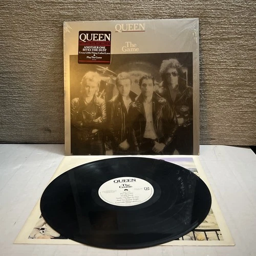 QUEEN The Game 1980 Vinyl LP Record US Original Pressing 5E-513A Shrink Hype 12"