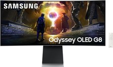 SAMSUNG Monitor Gaming Odyssey OLED G8 (S34DG850), Curvo, 34'', 3440x1440 (WQHD)