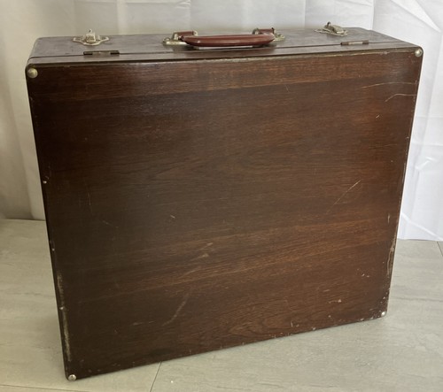Juego de cubiertos vintage tailandeses lapidarios de latón palisandro 144 piezas caja de almacenamiento de madera - Imagen 24 de 24