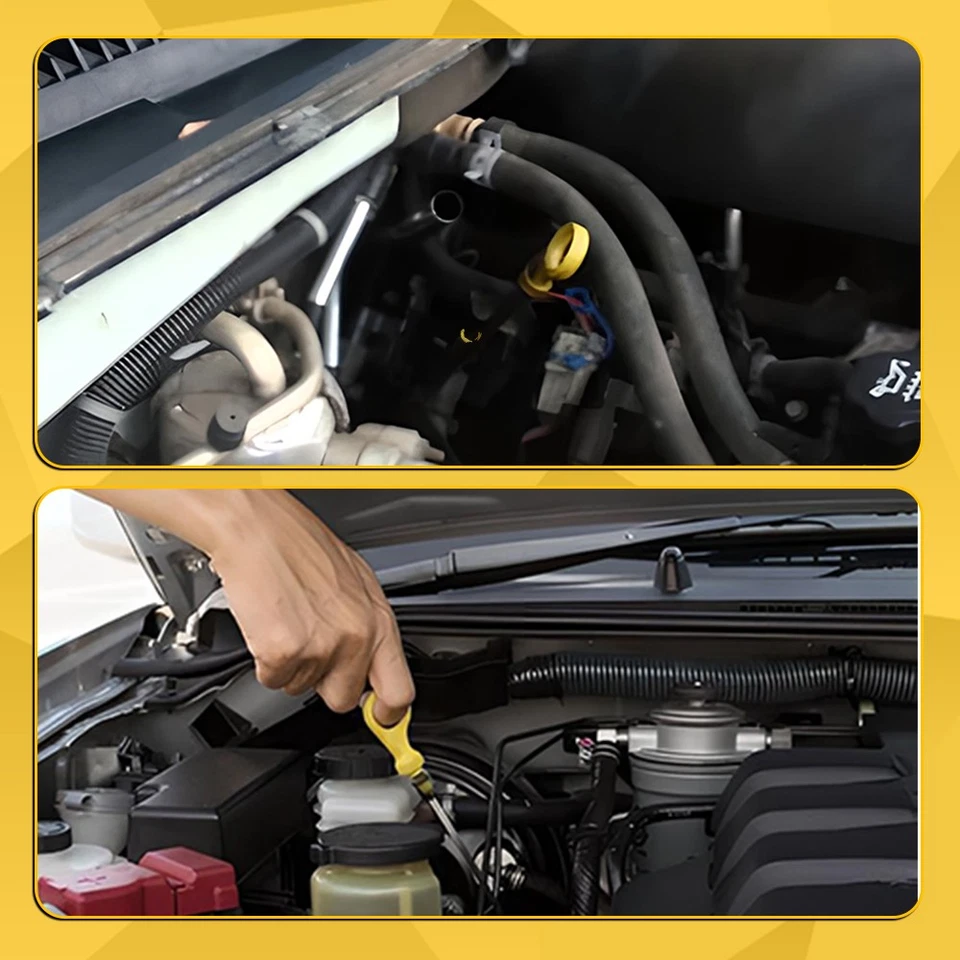 Indicador de aceite de varilla de medición de nivel de motor para Chevrolet Suburban 2015-2020 5,3 L y 6,2 L Foto 3 de 4