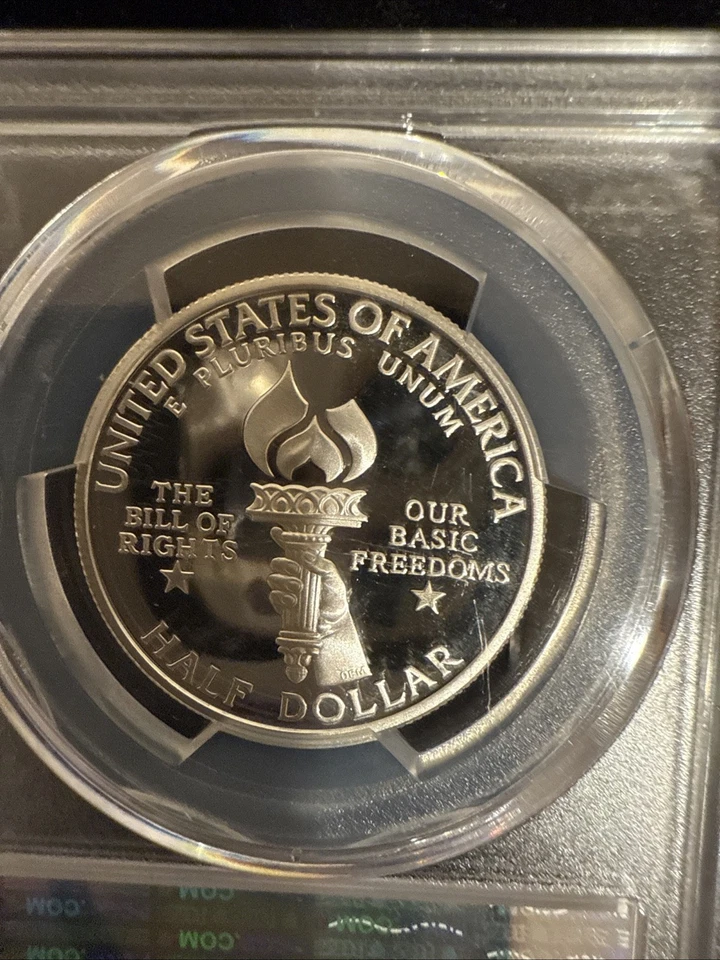 1993-S PCGS PR69DCAM Madison 50C US Commemorative Half Dollar - Image 4 of 4