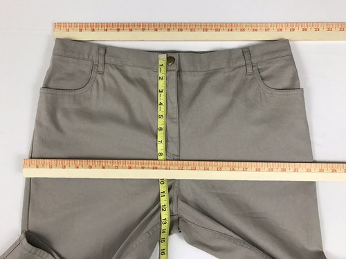 Blair Elastic Waist Jeans Light Gray Size 20PS — Inseam 26” - Picture 4 of 6