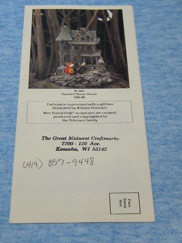 Wee Forest Folk WFF 1990 Brochure Catalog Pamphlet Price List Excellent Cond - Picture 4 of 4