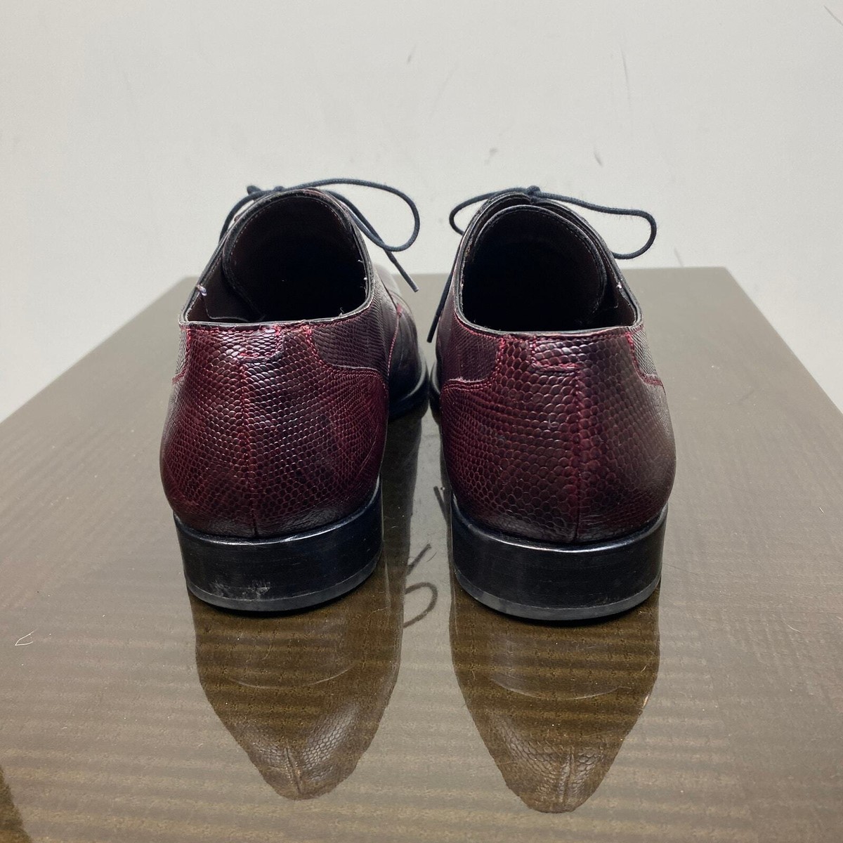 Mezlan Valdez Genuine Lizard Cap Toe Derby Oxford Dress  display picture 2