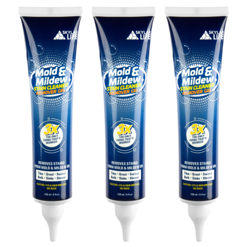 Skylarlife Mold & Mildew Remover Gel – Tile, Grout & Sealant Cleaner (3-Pack)