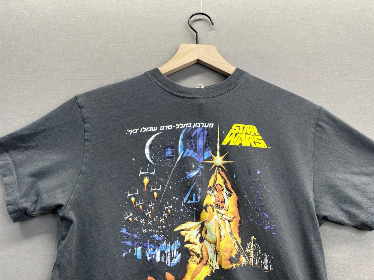 H&M Womens Mens Gray T-Shirt Star Wars Short Sleeve Crew H&M Womens Mens Gray T-Shirt Star Wars Short Sleeve Crew