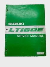 1989-2004 Suzuki LT160E Factory Shop Service Repair Manual 99500-41090-01E SKUU