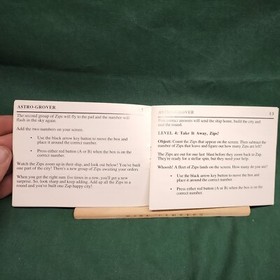 NES Nintendo Sesame Street 123 Instruction Manual Only no game