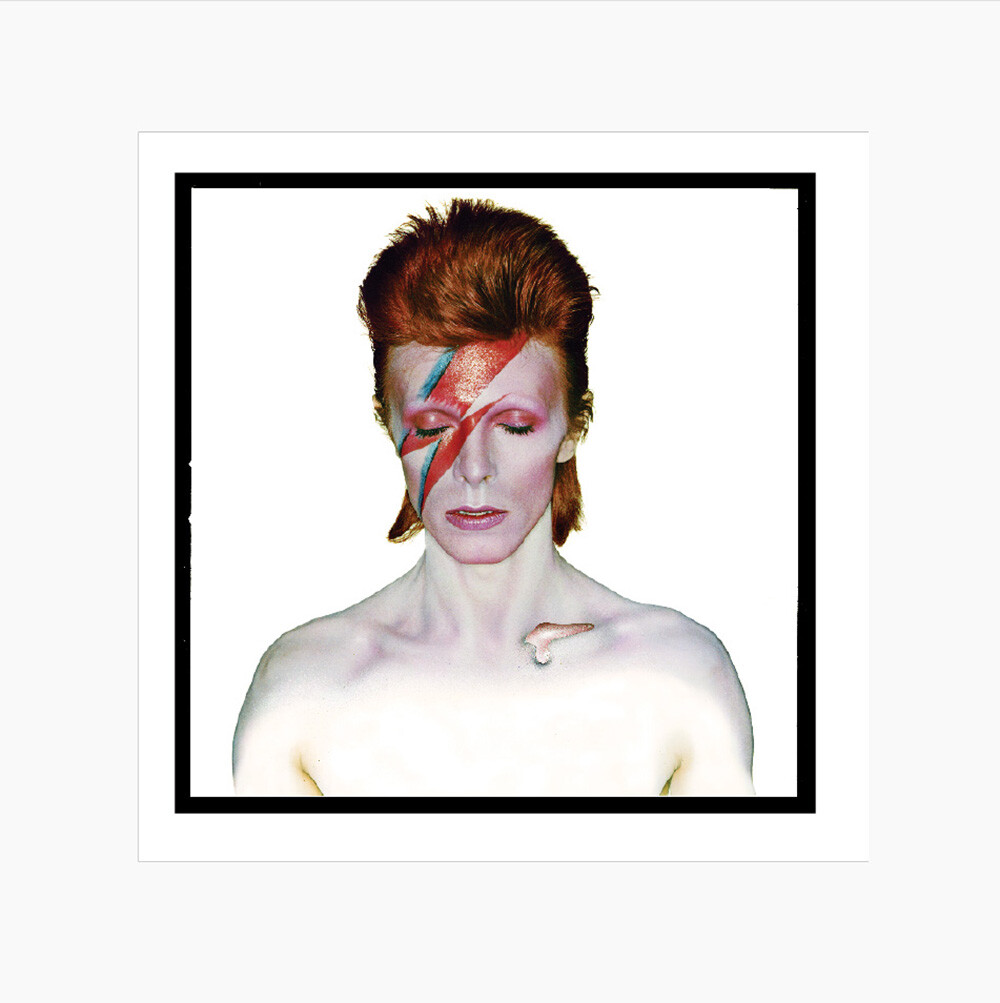 David Bowie - Aladdin Sane Album Cover Print - 1973