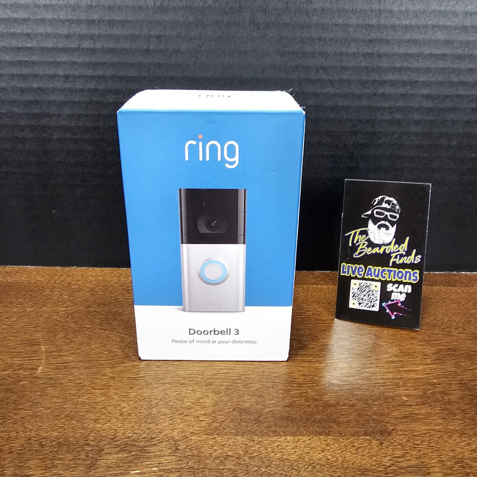 Ring Doorbell 3 1080p HD Wi-Fi Video Satin Nickel 8VRSLZ-0EN0 BRAND NEW SEALED-image