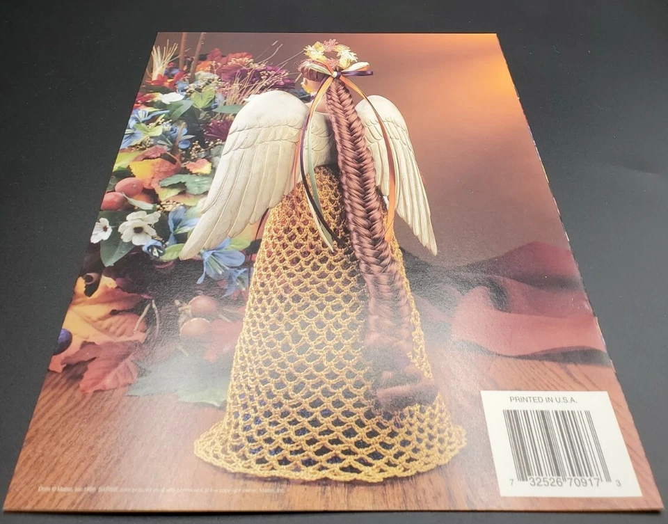 BP22 ANNIE'S ATTIC 1998, AUTUMN HARVEST ANGEL CROCHET PATTERN - Image 2 of 2