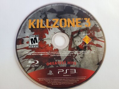 Killzone 3 Sony PlayStation 3 PS3 Greatest Hits Disc Only Tested Works