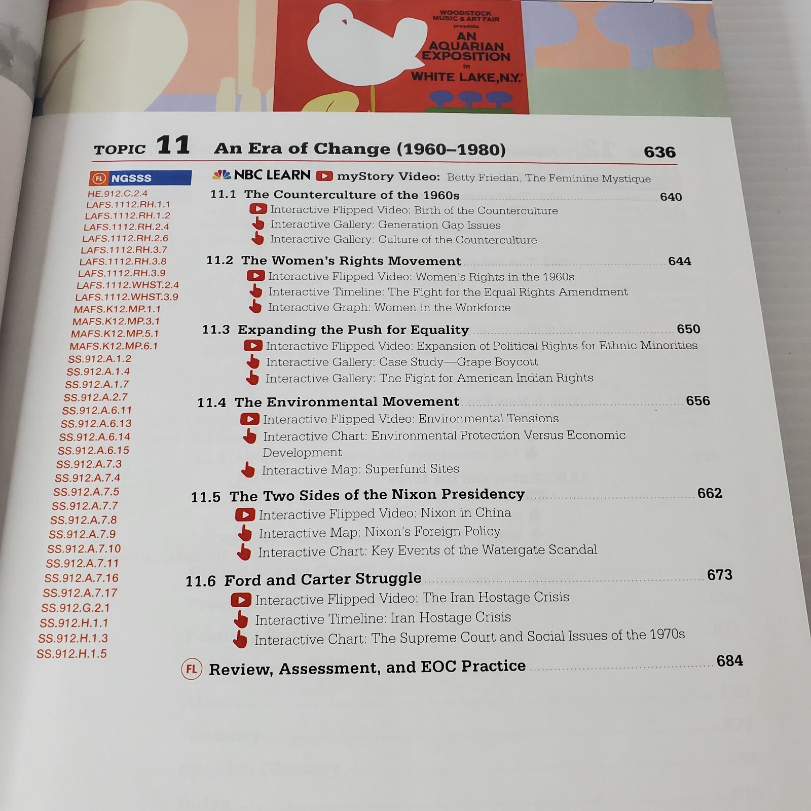 Florida United States History 2018 Hardcover Pearson Student Textbook Grade 10