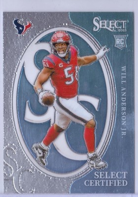 2023 Select Certified Rookies #CRO-WAN Will Anderson Jr. RC - Houston Texans