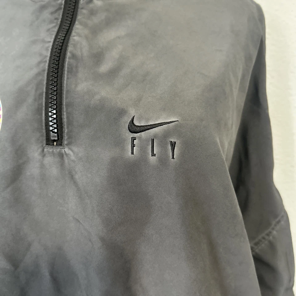 Chaqueta Nike EYBL Mujer’s XL Baloncesto Recortada Gris 2022 Rara Foto 2 de 4