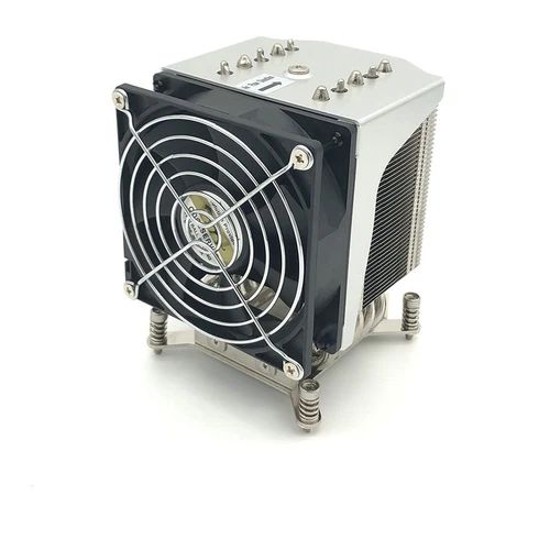 Intel LGA2011-3 Square CPU Fan 4U Cooler Fan Motherboard 165W