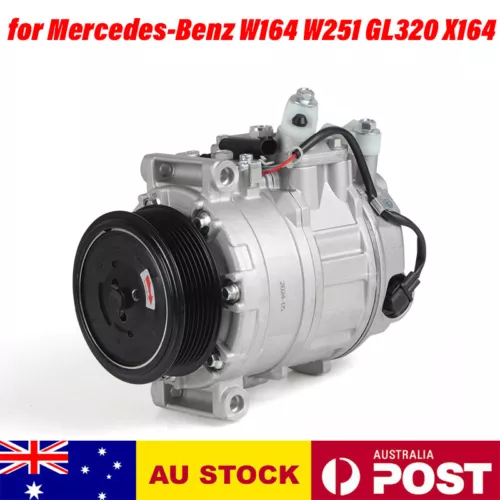 AC A/C Air Conditioning Compressor for Mercedes Benz W164 W251 X164 GL320 ML350 - Picture 1 of 12