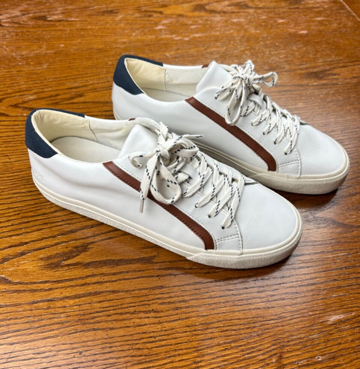 Madewell Sidewalk Sneakers Leather Suede White Women’s 10 Men's US  Summer 20