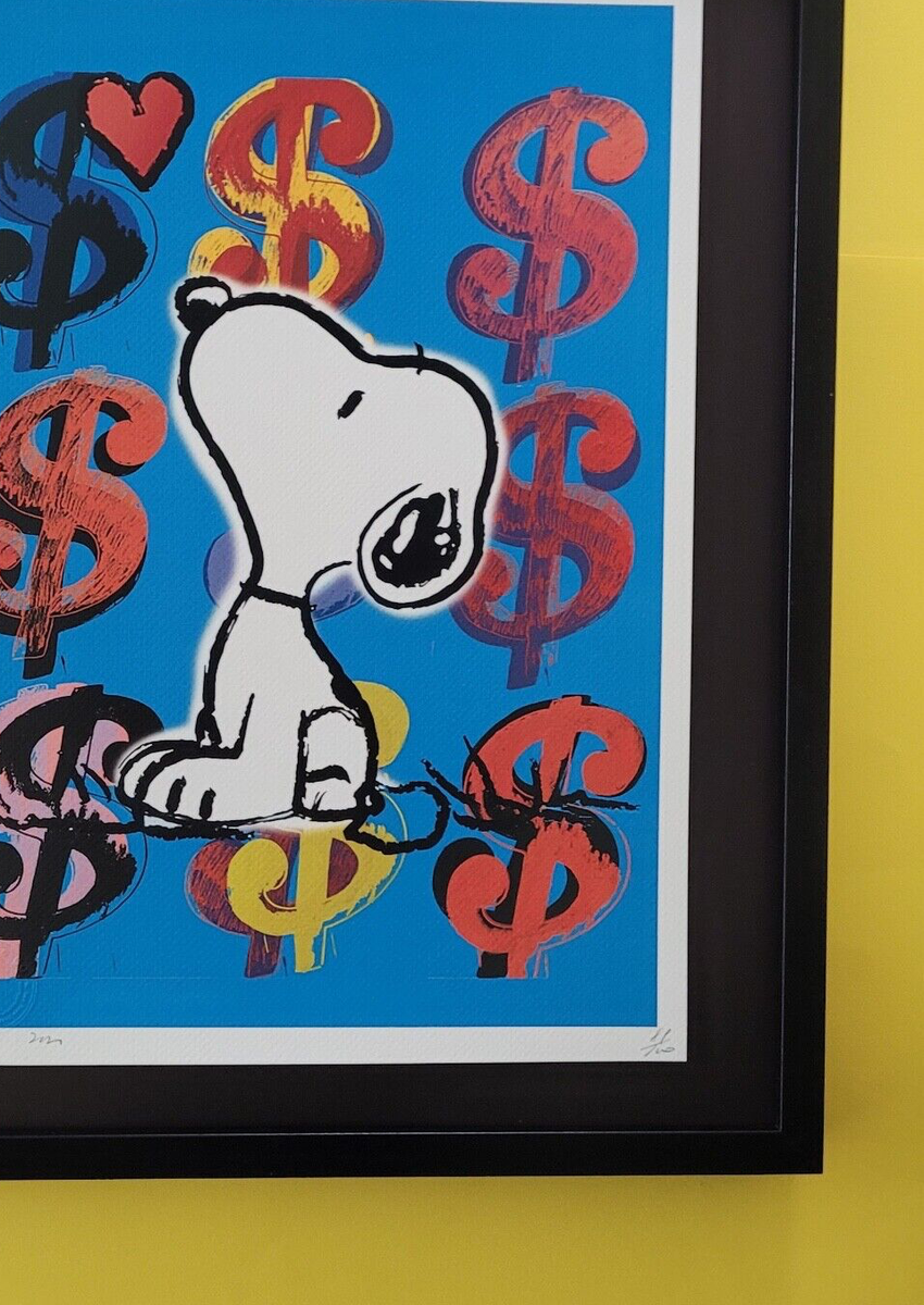 Death NYC Large Framed 16x20in Pop Art Graffiti COA Andy Warhol