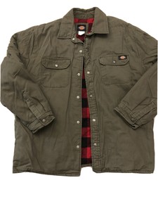 dickies lined flannel jacket