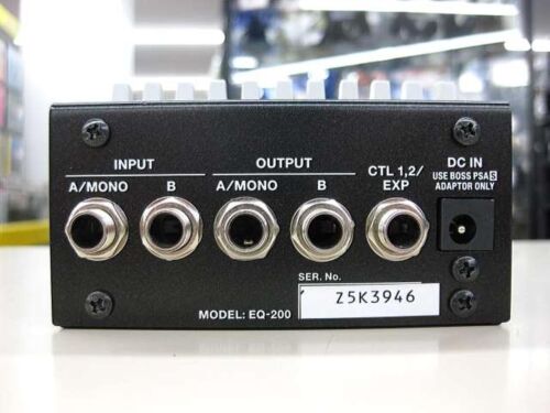 BOSS EQ-200 Graphic Equalizer Dual 10-Band EQ Pedal - Picture 4 of 6