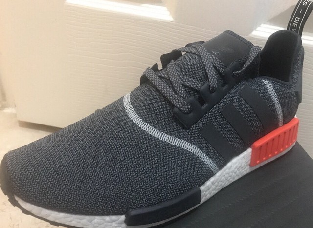 nmd r1 grey and red