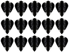 5 New Sets Ruthless Transparent Kite Dart Flights - Ships w/ Tracking - Black