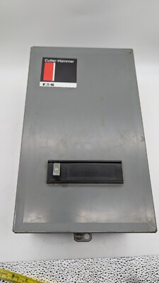 #ad #ad CUTLER HAMMER MAGNETIC STARTER SIZE 2 3 POLE COIL AND ENCLOSURE USED WORKS $149.98