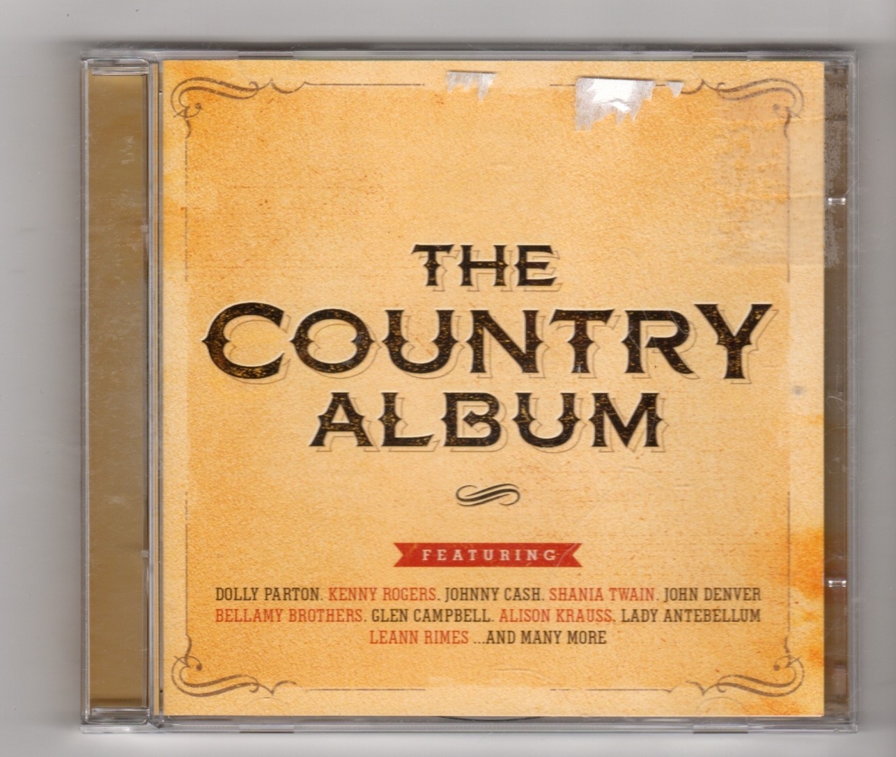(IP396) The Country Album, 45 tracks various artists - 2015 double CD