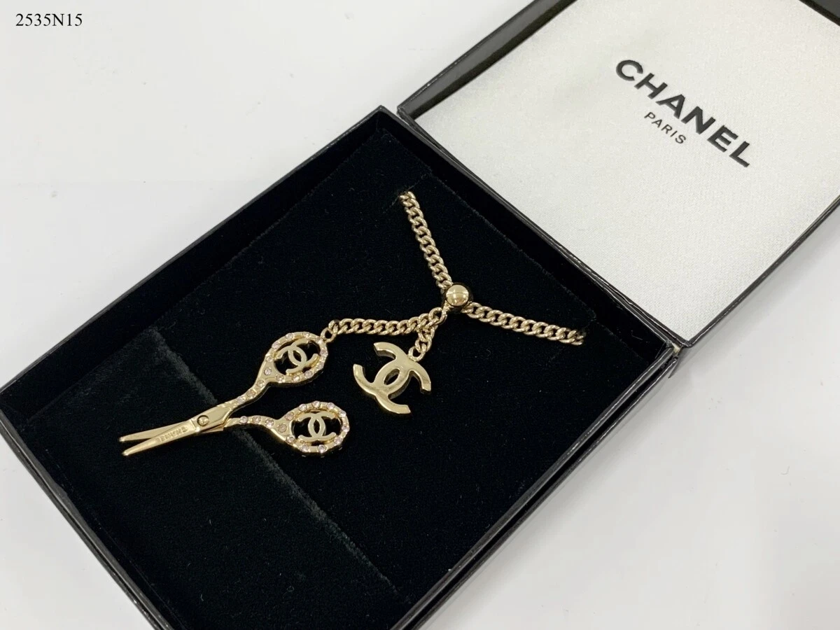 Chanel necklace gold coco - Gem