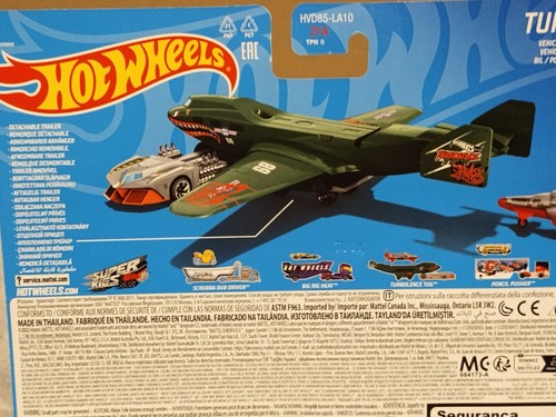 Hot Wheels Super Rigs 2024 Flying Tiger Turbolence Tug New - Picture 10 of 15