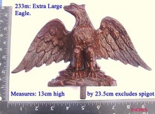 233m extra großer Adler für Wiener Regler Uhrengehäuse / Zum Selbermachen