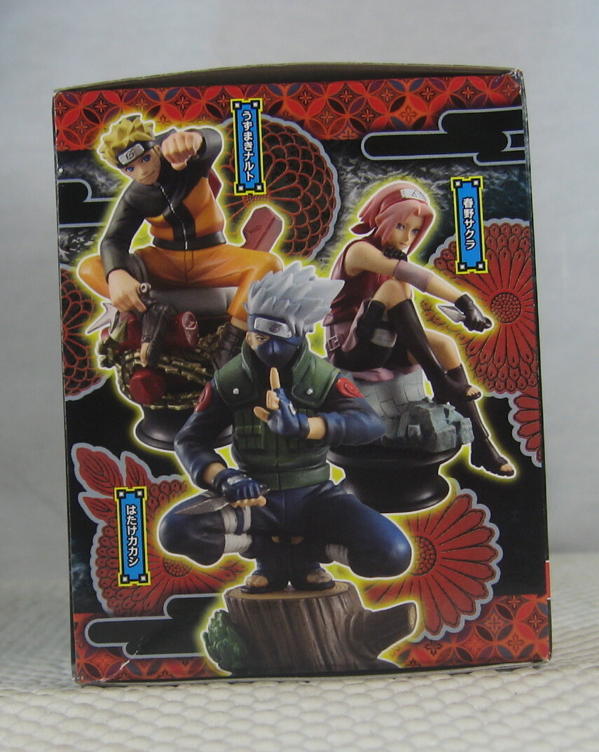 Naruto Shippuden Chess Piece Collection R Vol. 1 Case of Six