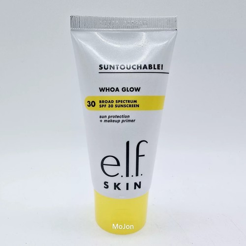 e.l.f. SKIN Suntouchable Whoa Glow Sunscreen & Primer, Sheer Bronze -Exp 9/25