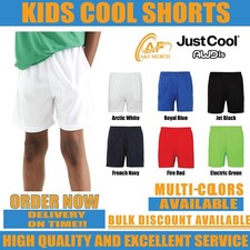 Just Cool Awdis Kids Cool Shorts School Football Sports Training Unisex JC80J