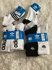 Adidas Originals Trefoil Crew Socks 6 - Pack Men Size Large 6-12