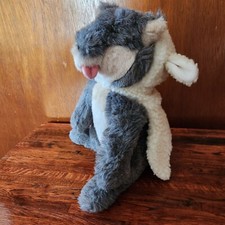 Vintage Dakin Wolf Sheeps Clothing Plush Stuffed Animal 1989 Wildlife Gray Toy