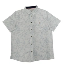 Avalanche Men’s Short Sleeve Woven Shirt White