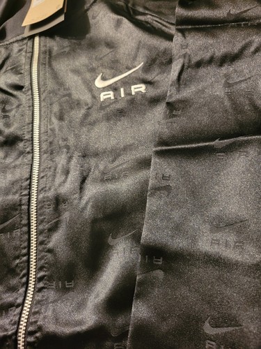 Womans Nike Air Satin Monogram Jacket Size XS - Picture 3 of 7