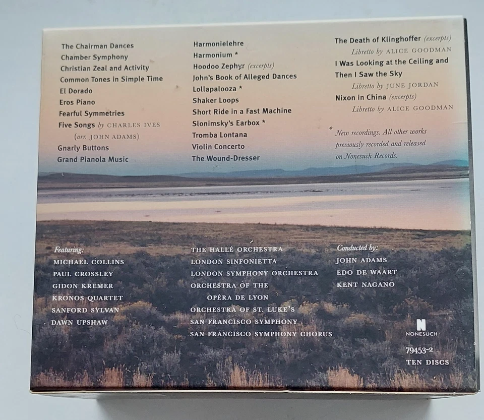 John Adams Earbox 10CD incl. Nixon in China/Death of Klinghoffer - Bild 3 von 3