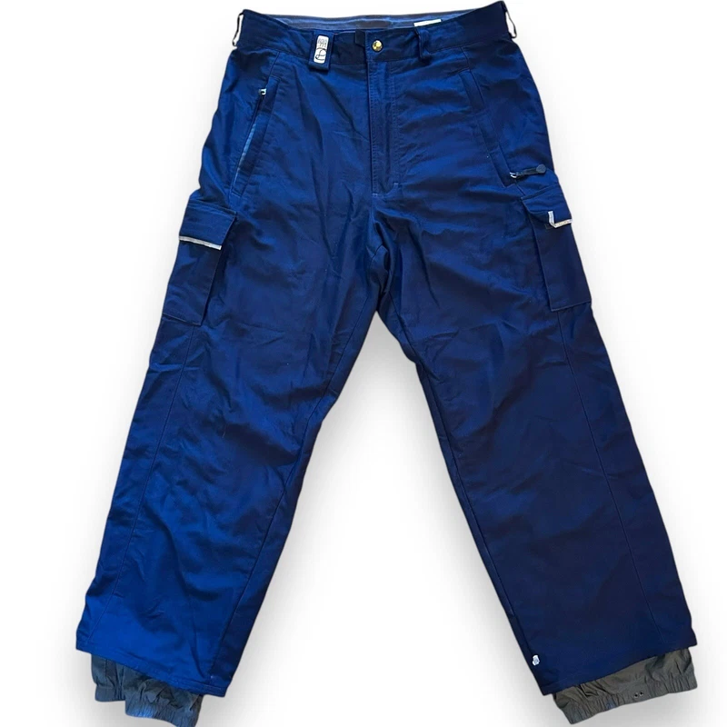 burton pro lite nylon cargo ski pants