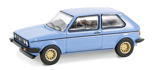 GREENLIGHT - VOLKSWAGEN Golf GTI 1982 Azul Mónaco de la serie CLUB V-DUB en b...