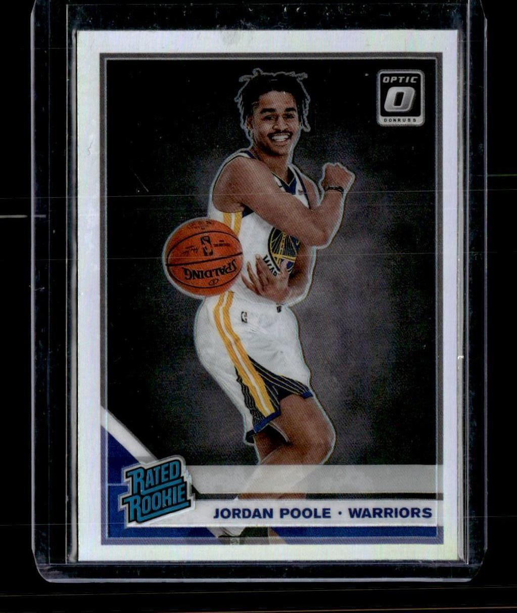 2019-20 Donruss Optic #169 Jordan Poole Holo