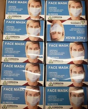 NEW 1500 CORDOVA ELM-100 Blue 3-Ply (30 Boxes-50 Per Box)