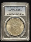 1900-O Morgan Silver Dollar PCGS TOP 100 MS 64 VAM 15 Doubled Stars Very Rare🤩
