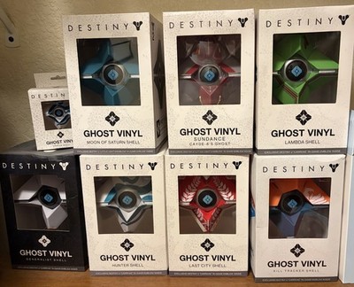 8 Destiny Ghost Shell Vinyls Bundle -in Box