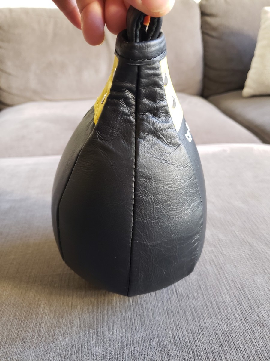 RARE! Everlast Boxing Kangroo Leather Speed Bag Medium 9