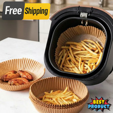 500 Pcs Disposable Air Fryer Parchment Paper Liners Square Round Baking Sheets