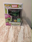 Funko Pop  Green Goblin 110 SDCC Exclusive Marvel Glitter Glow in the Dark